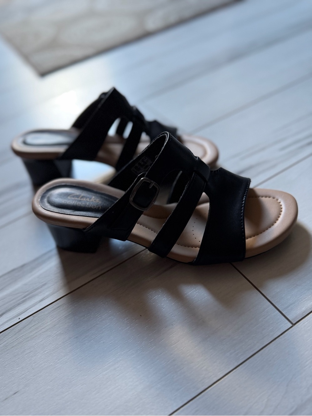 Clark’s Slip on Heeled Sandal